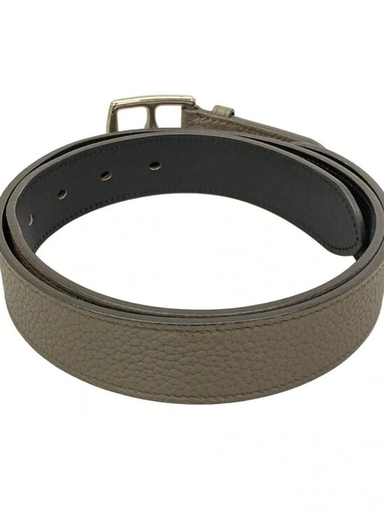HERMES Etriviere Etain Taurillon Clemence Square P Belt main image 4